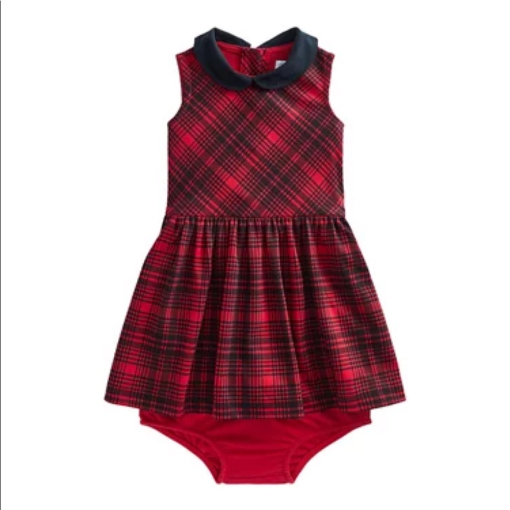 Ralph Lauren plaid pointe dress with bottoms